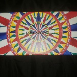 Authentic Dolce & Gabbana Havana Print Carretto Brown Gradient/Dark Brown Frames